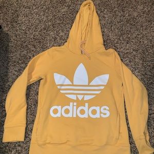 Yellow Adidas sweatshirt